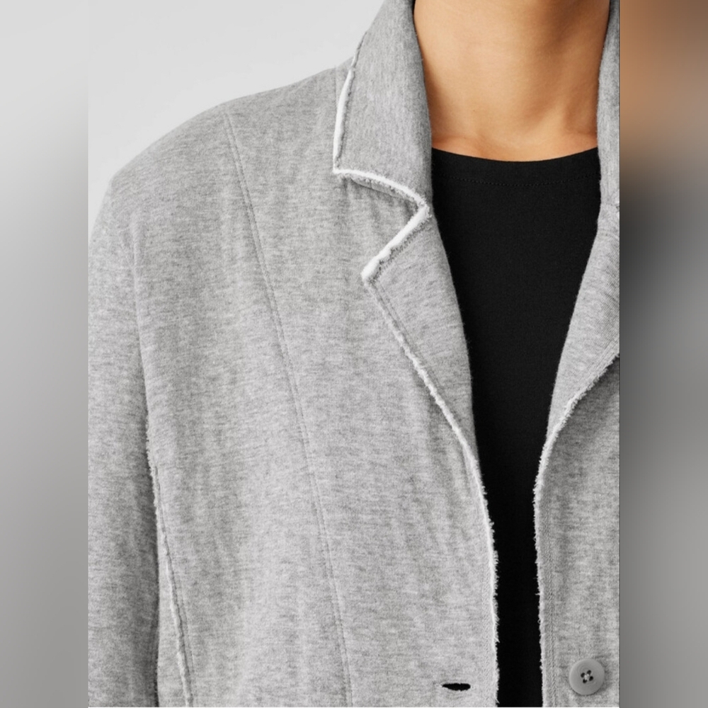Eileen Fisher Cozy Cotton Jacket NWT - Picture 4 of 16